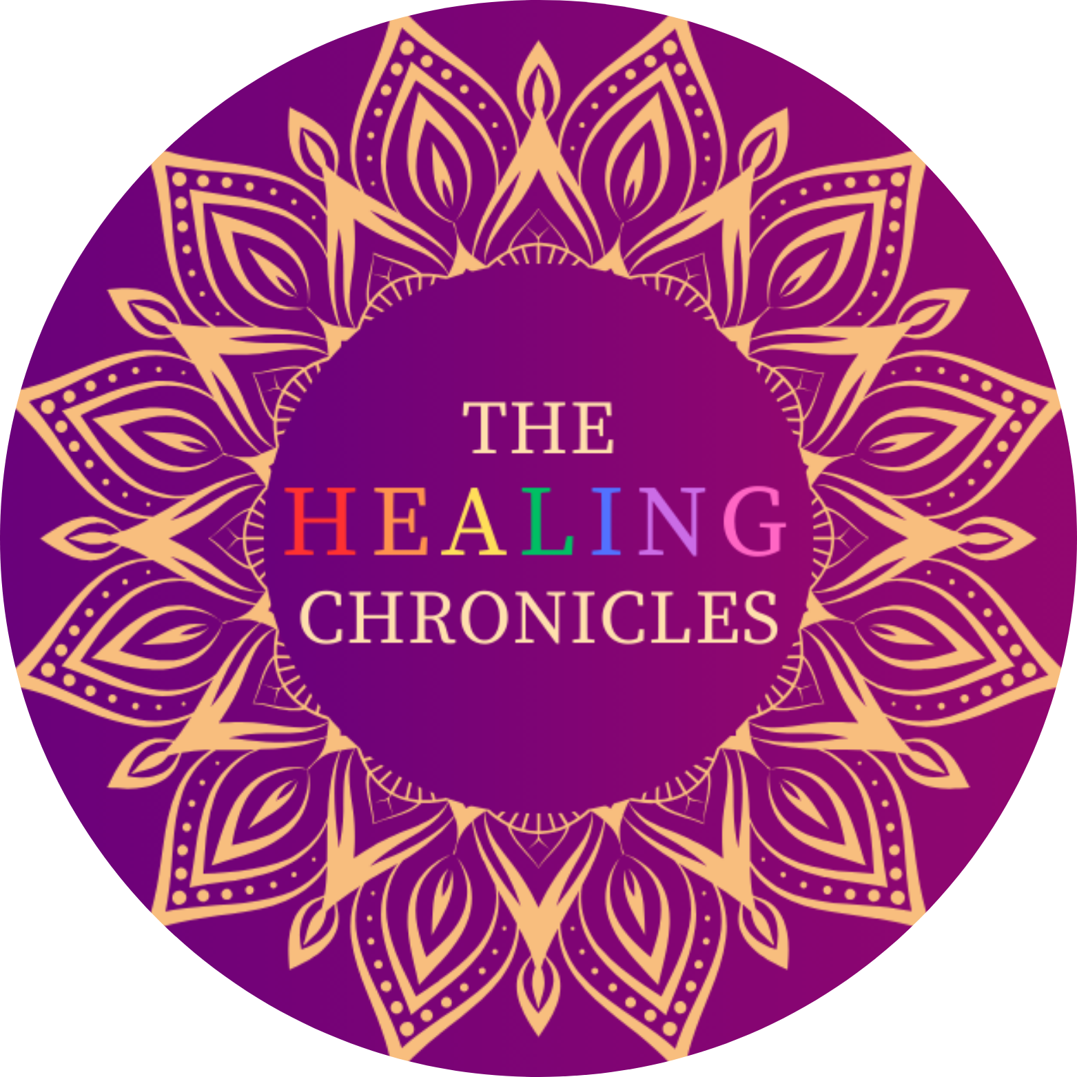The Healing Chronicles Round Logo